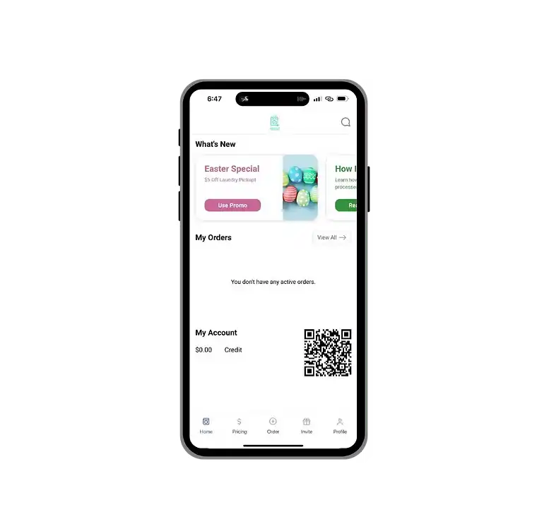 Neatly Laundry App for iOS and Android — book pickup delivery